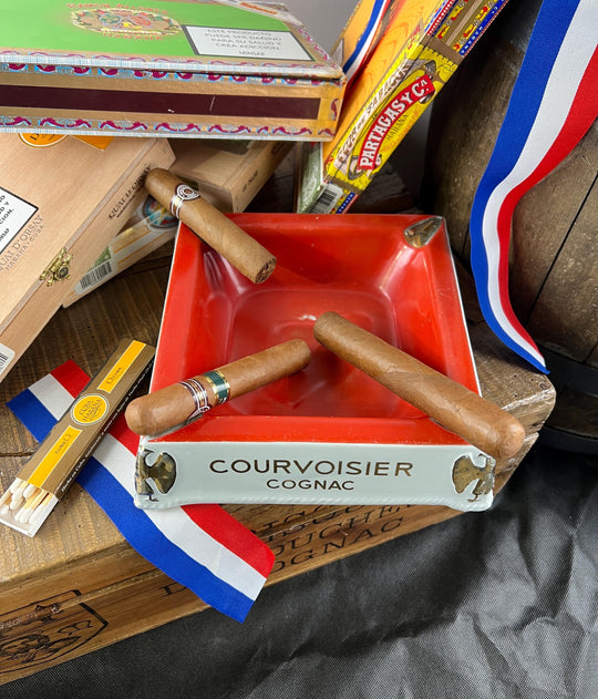 Vintage Courvoisier Cognac Ashtray -  Napoleon’s preferred Cognac