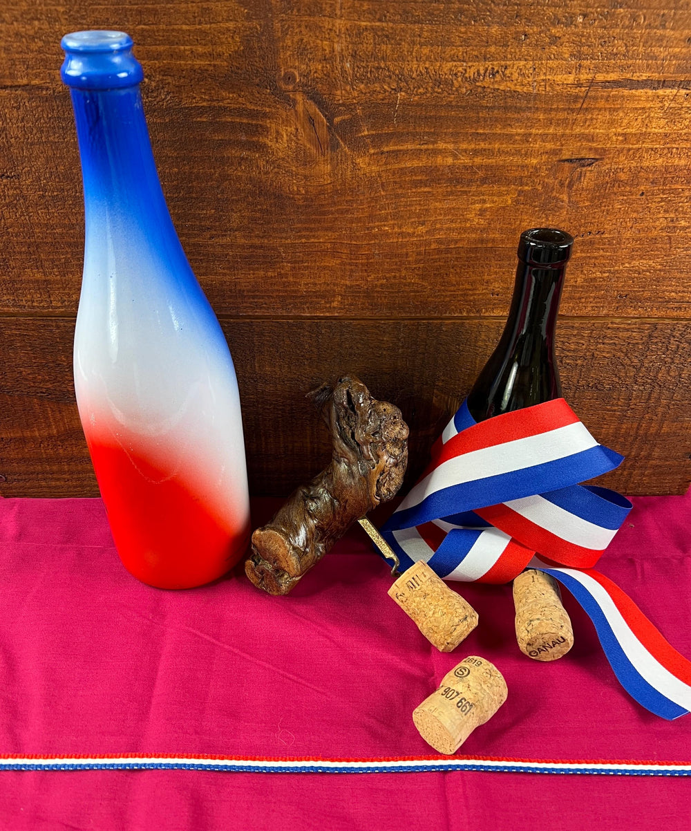 Vintage French Grapevine Wine Bottle Opener