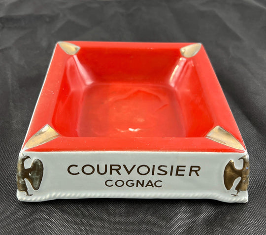 Vintage Courvoisier Cognac Ashtray -  Napoleon’s preferred Cognac
