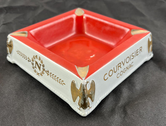 Vintage Courvoisier Cognac Ashtray -  Napoleon’s preferred Cognac