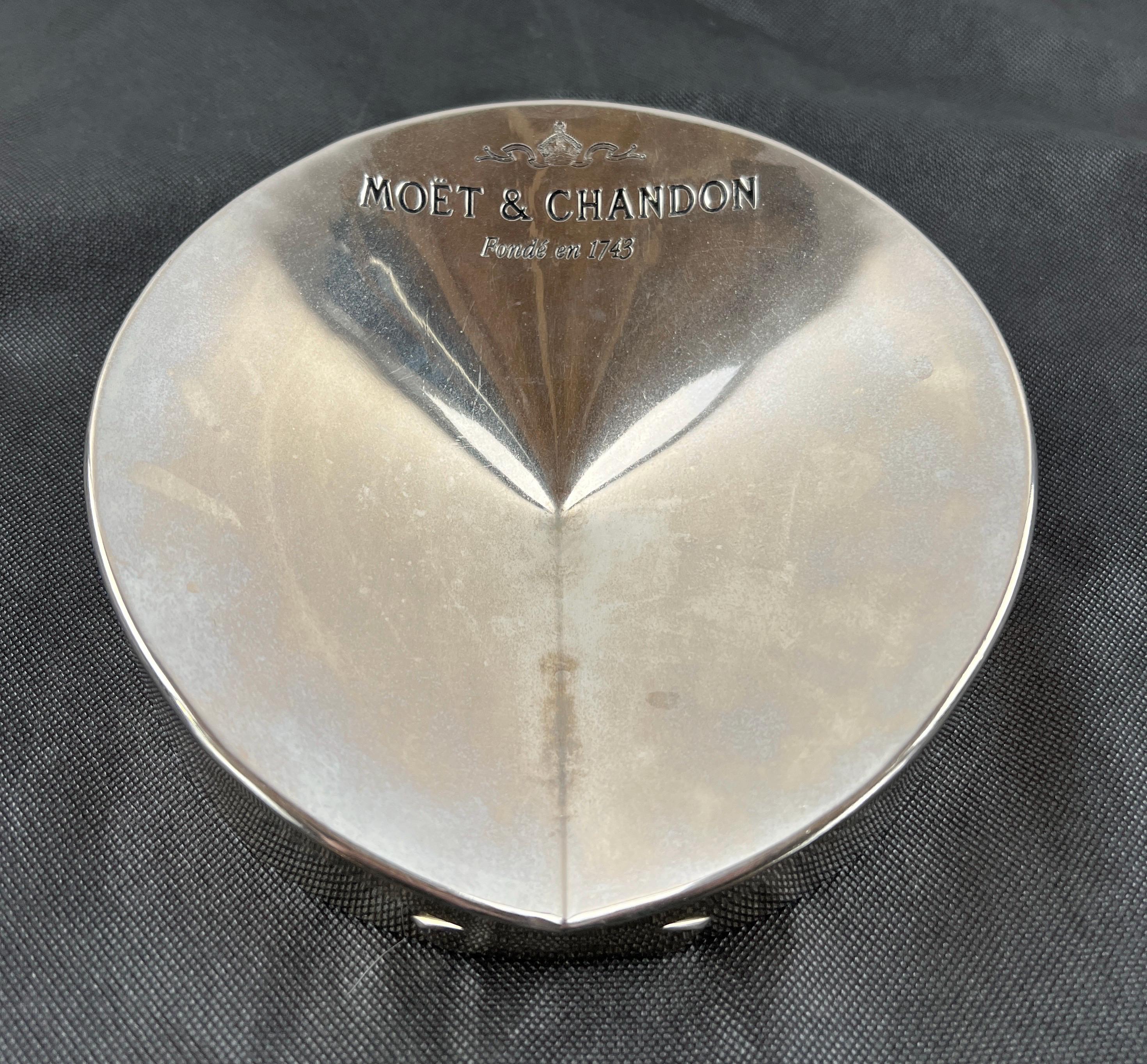 Vintage Metallic Moët & Chandon Champagne Ashtray – Maison des