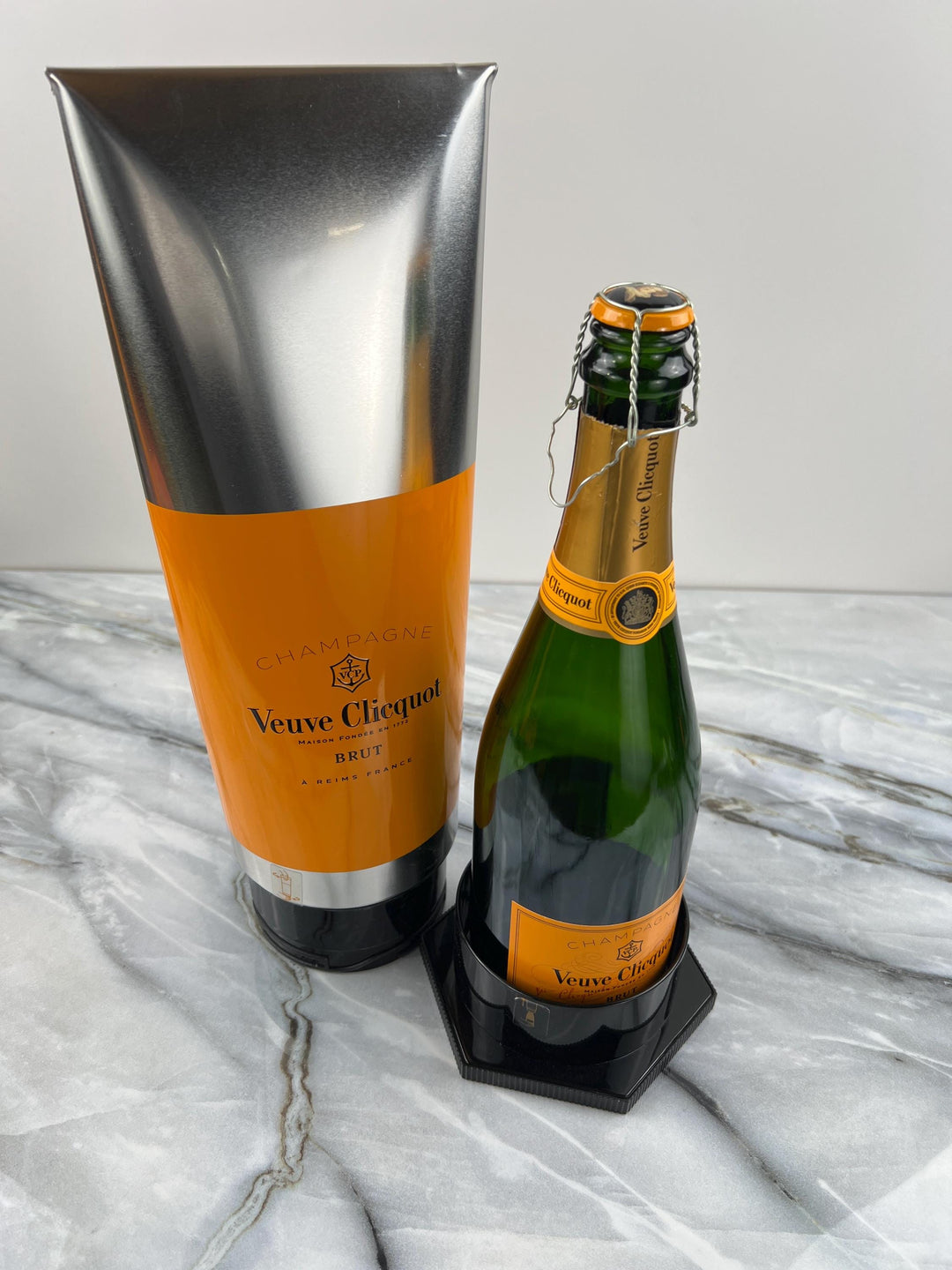 Vintage Veuve Clicquot Paint tube Style Cooler